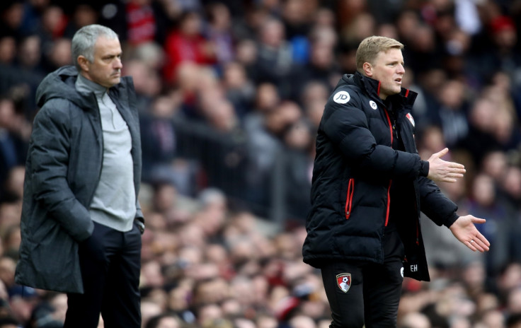 Jose Mourinho and Eddie Howe