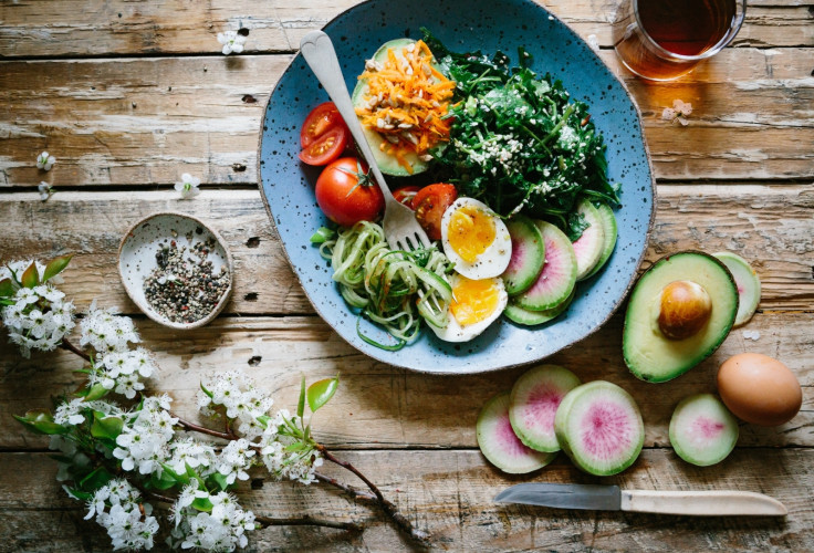 Plate of salad