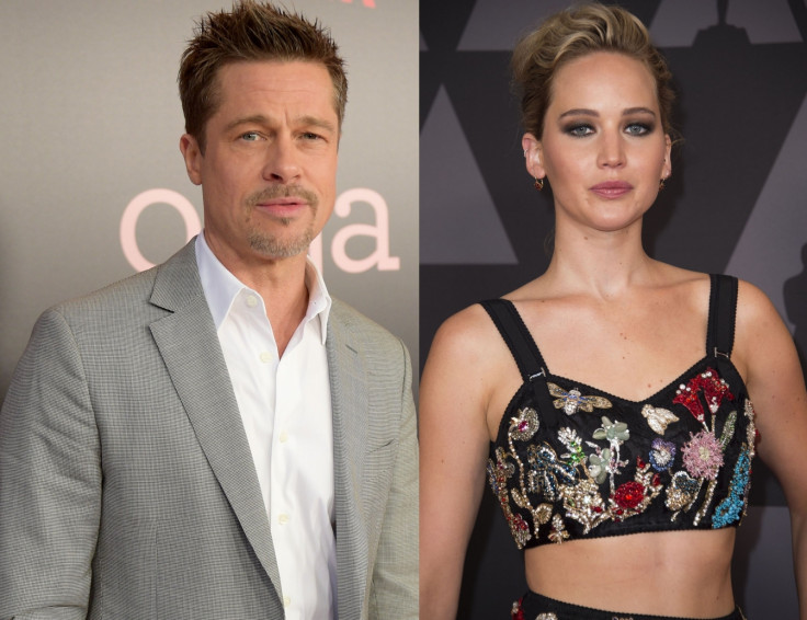 Brad Pitt and Jennifer Lawrence