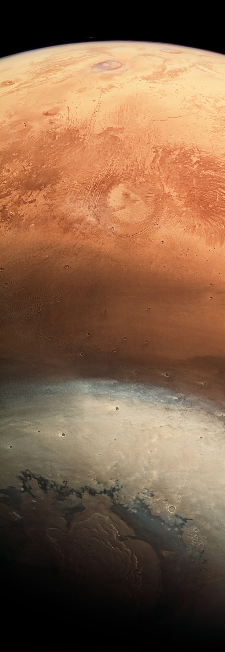 Mars upside down