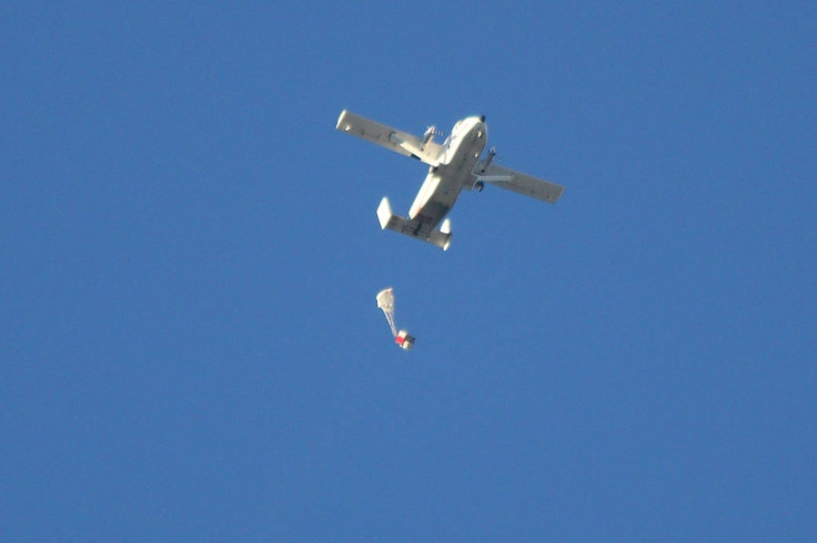 Orion parachute failure test