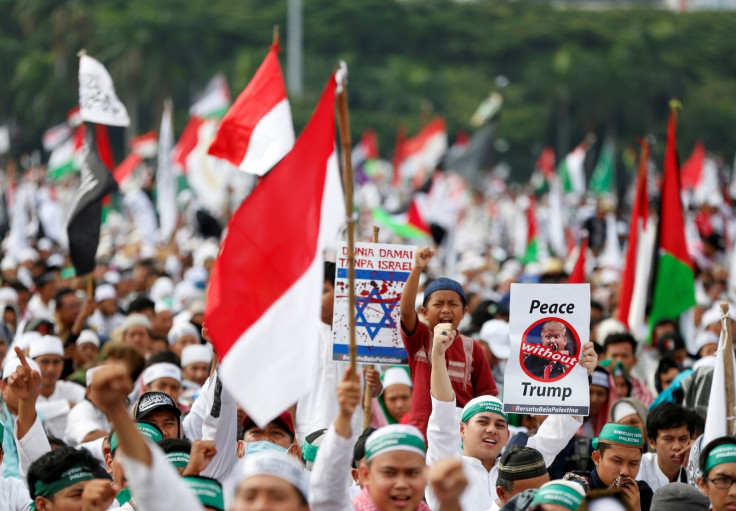 Indonesia anti-Trump protests