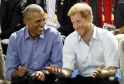 Prince Harry and Barack Obama