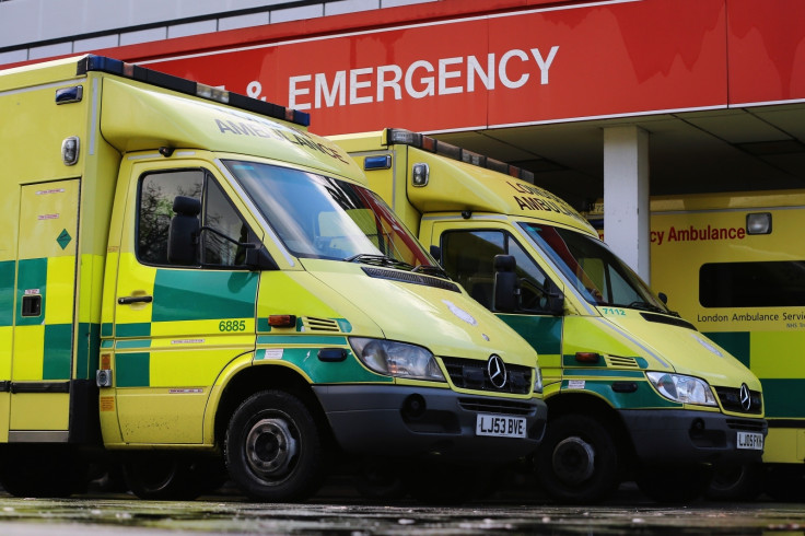 Ambulances at A&E