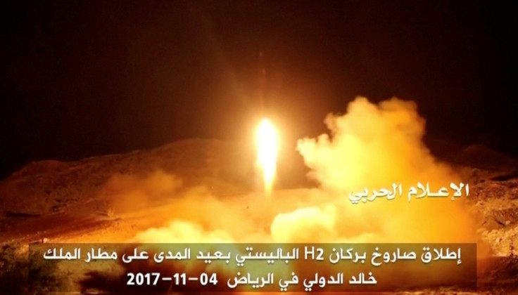 Yemen Houthi missile against Saudi Arabia