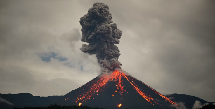 Reventador volcano 