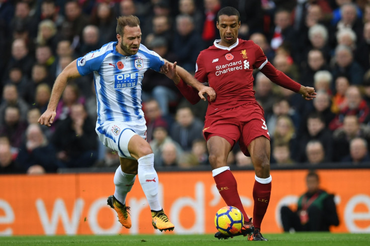 Laurent Depoitre and Joel Matip