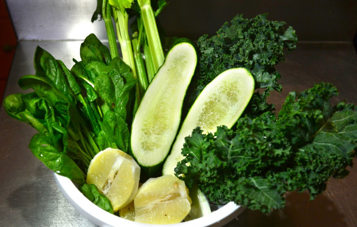 Spinach and green vegetables