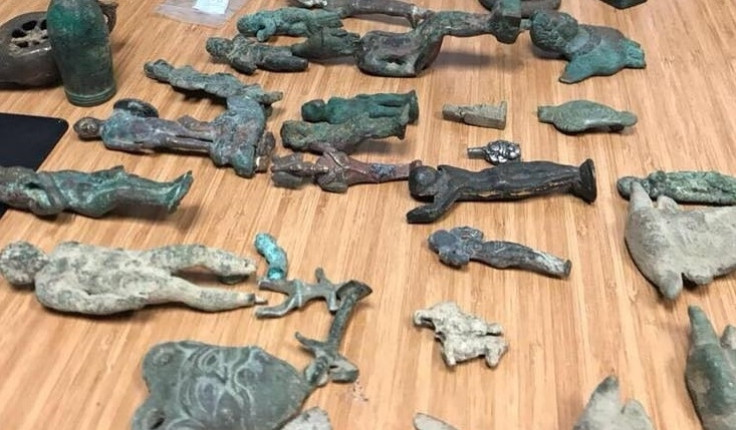 Ancient artefacts seized