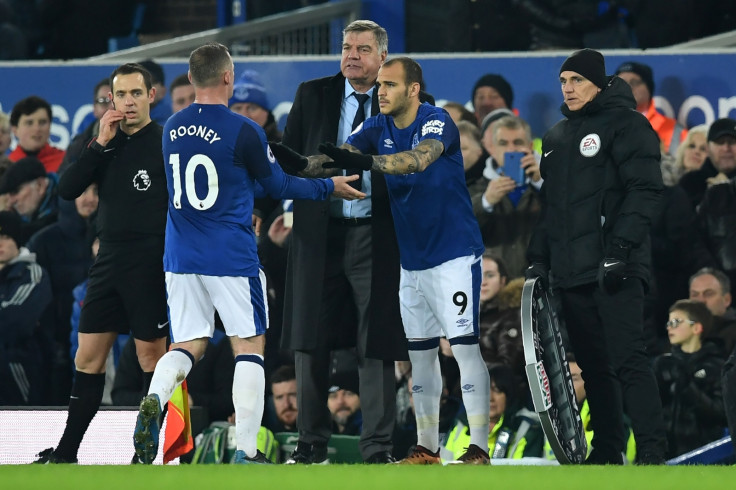 Wayne Rooney, Sam Allardyce and Sandro Ramirez