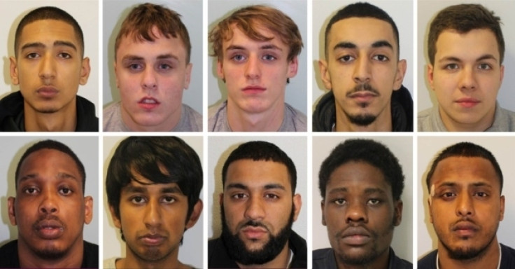 Convicted: (top row left to right) Chris Costi, Bobby Kennedy, Alfie Kennedy, Adam Atallah, Dylan Castano-Lopez, (bottom row left to right) Courtney White, Mominur Rahman, Mohammed Anwar Hussain, Chang Mabiala and Mohammed Imran Ali. 