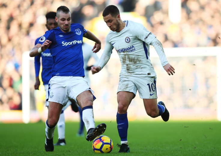 Morgan Schneiderlin and Eden Hazard