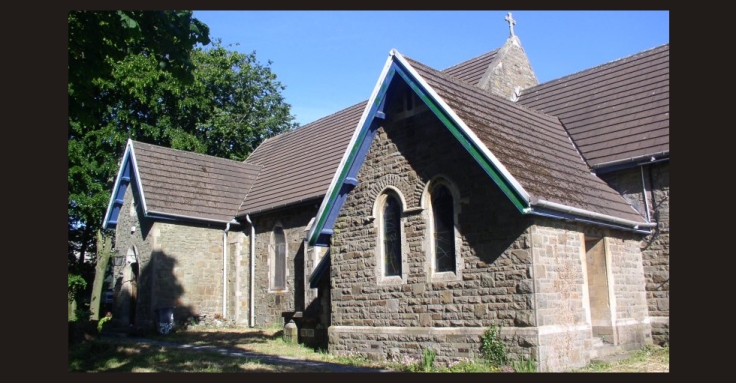 St Lleurwg’s Church in Hirwaun village, south Wales, was burgled on Christmas Day