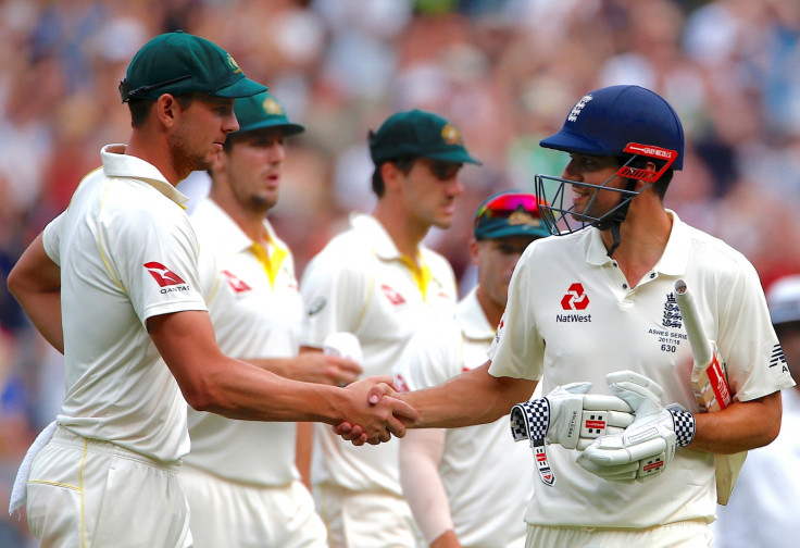 Josh Hazlewood & Alastair Cook