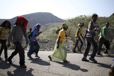 Ethiopia Saudi Arabia Illegal Immigrants