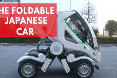 The Foldable Japanese Car: 'Earth-1'