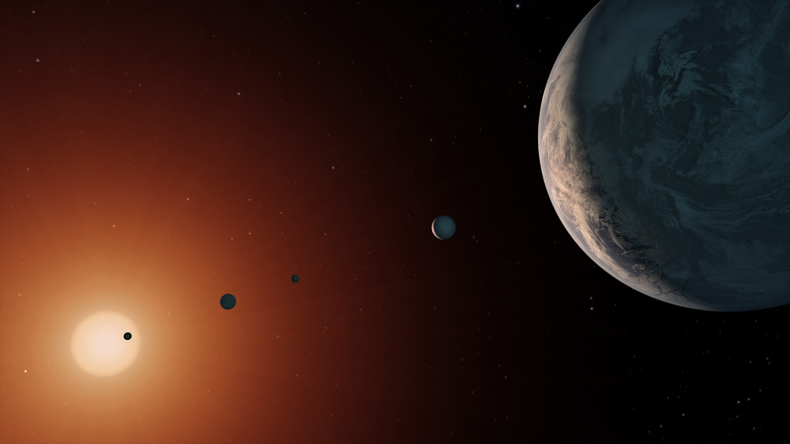 Can Trappist-1 Host Alien Life? Two Planets Of The Distant Solar System ...