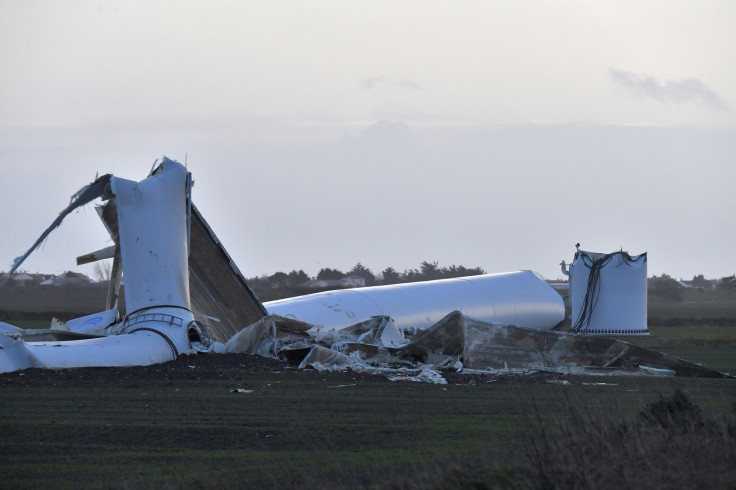 FRANCE STORM CARMEN WIND TURBINE