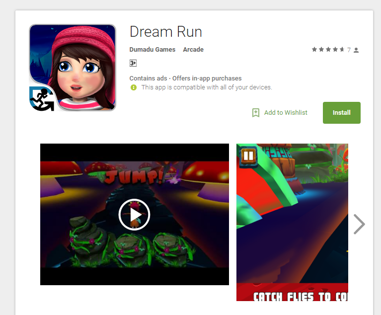 Dream Run app