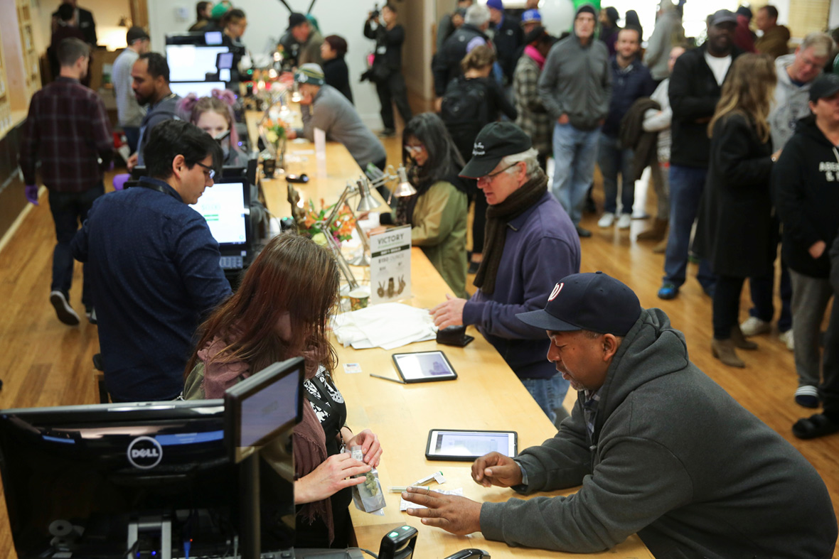 California legalises recreational marijuana