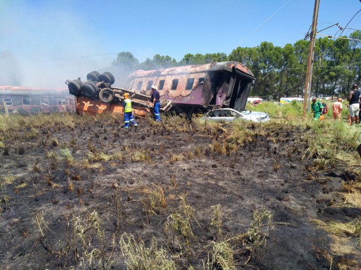 South Africa train crash