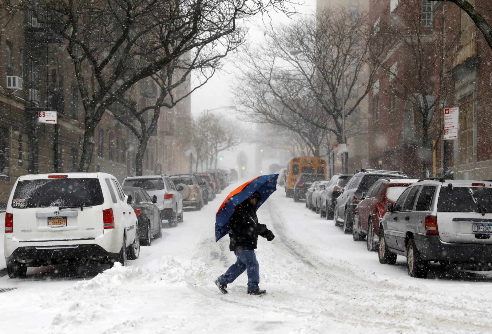 Winter Storm Grayson: Latest photos of huge amounts of snow after 'bomb ...