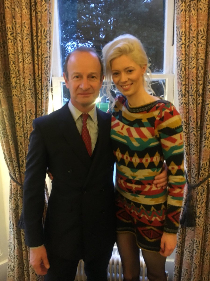 Henry Bolton and Jo Marney