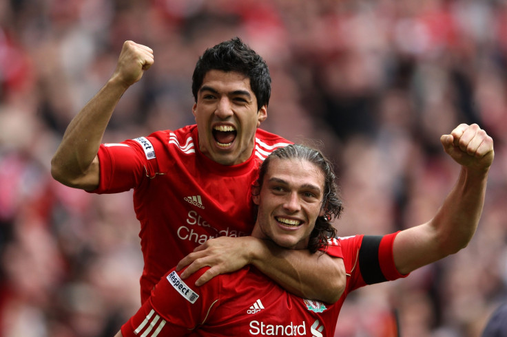 Luis Suarez and Andy Carroll