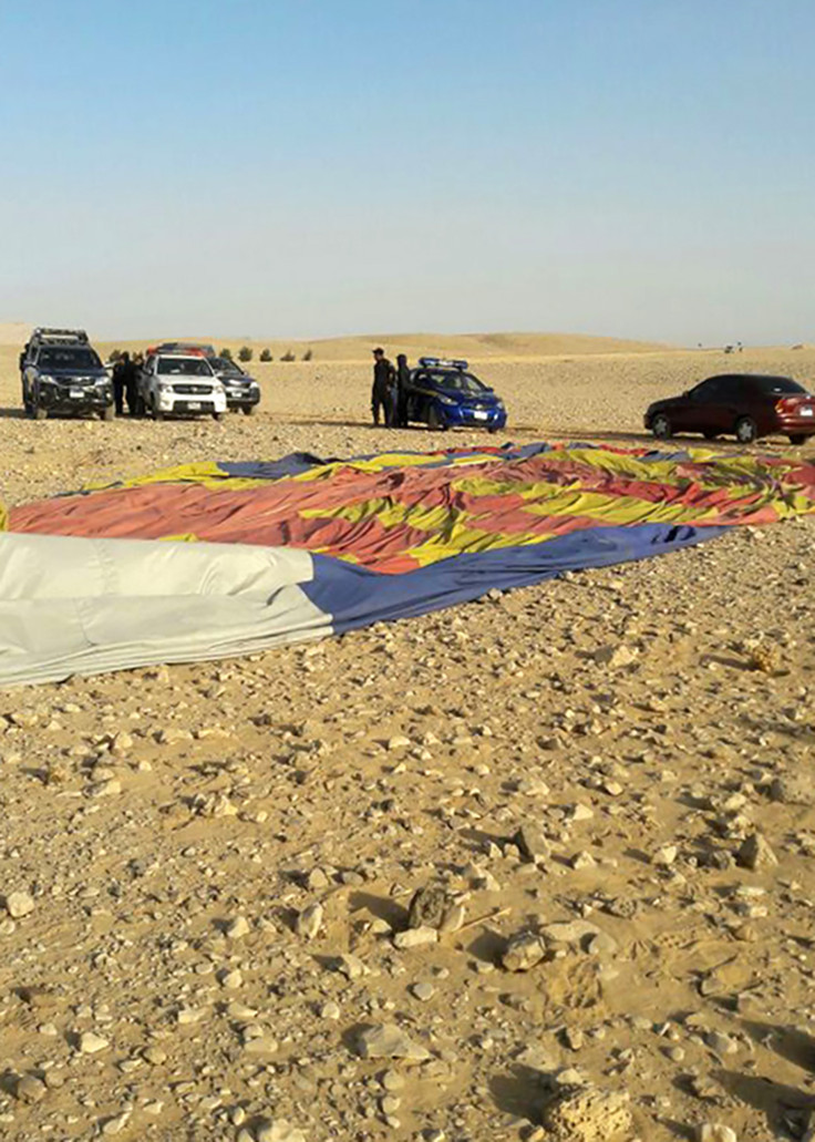 hot air balloon Egypt