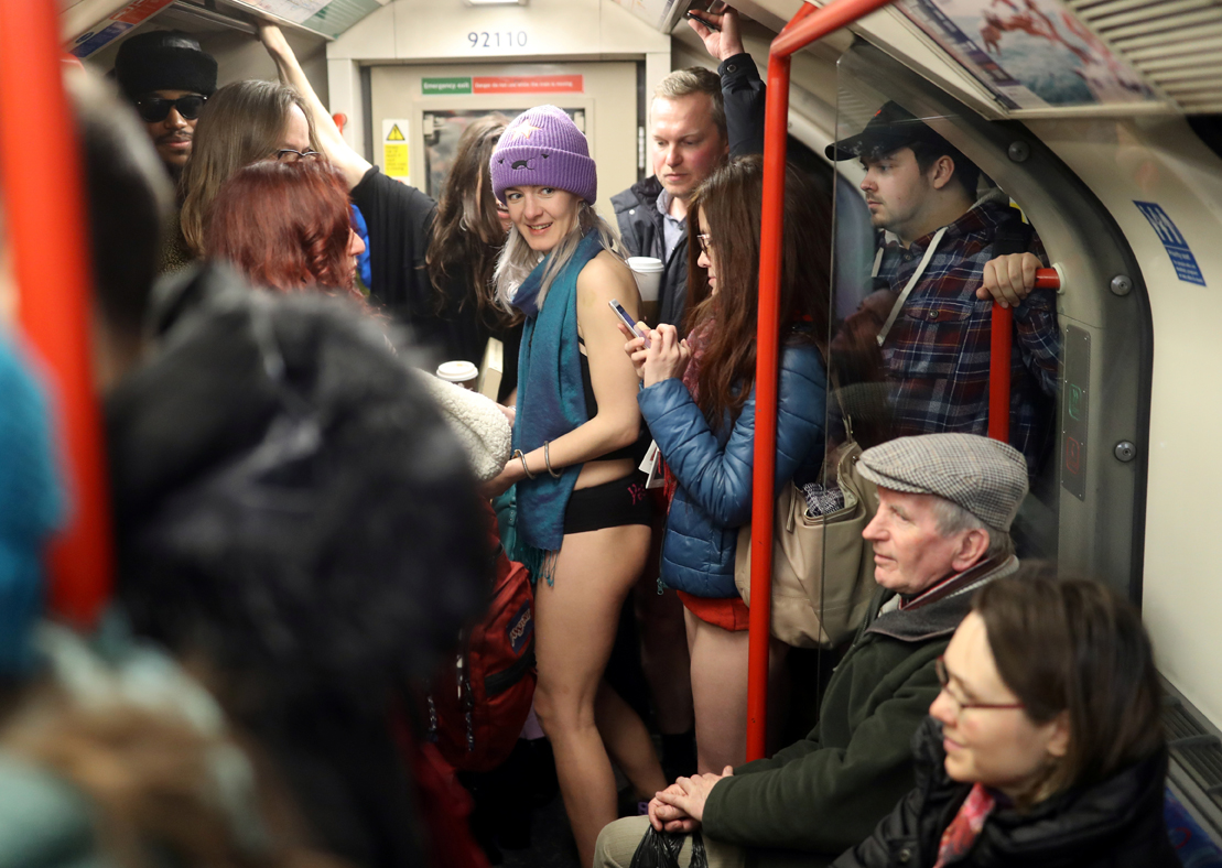 No Trousers On The Tube Day 2018: A different kind of travel chaos