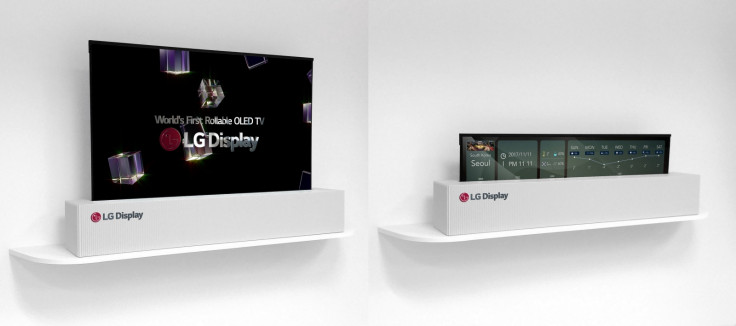 LG rollable TV