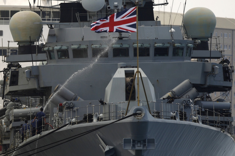 British Royal Navy frigate HMS Westminster