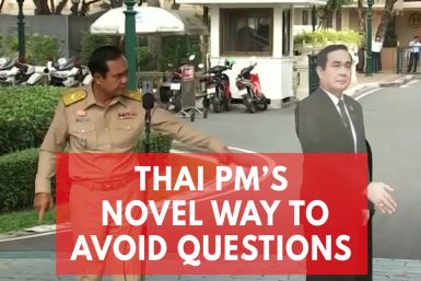 ‘Ask This Guy’: Thai PM Leaves Cardboard Cutout To Avoid Questions From Press