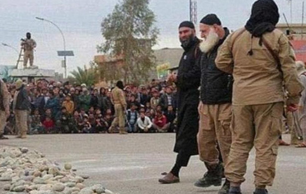 white beard isis abu omer