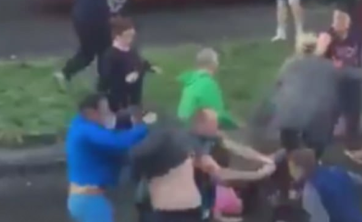 Belfast brawl