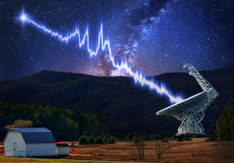 Green Bank Telescope detecting FRB