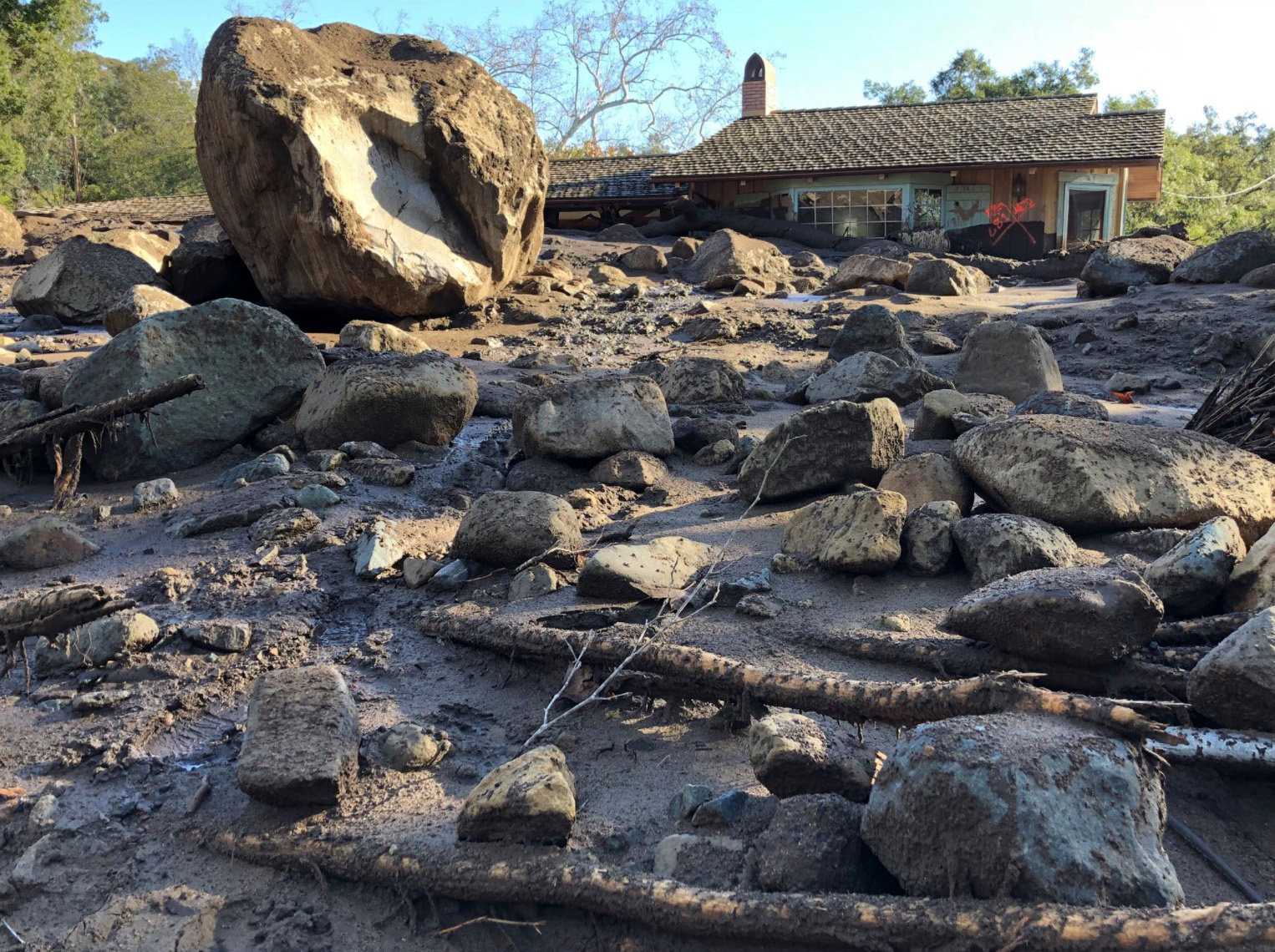 California mudslides