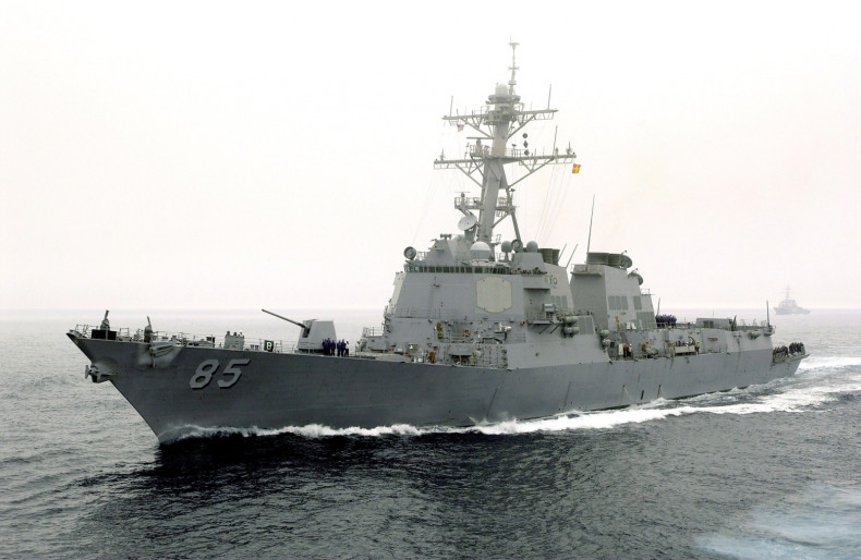 US Navy frigate
