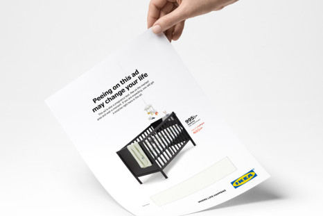 Ikea pee advert