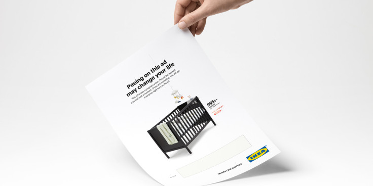 Ikea pee advert