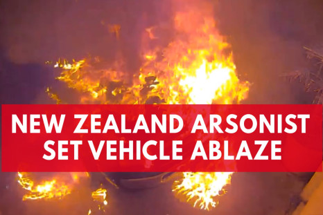 Video Shows Moment A New Zealand Arsonist’s Attempt To Set Car On Fire Possibly Backfires