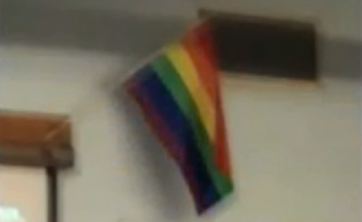 LGBT FLAG AMERICAN SCHOOL