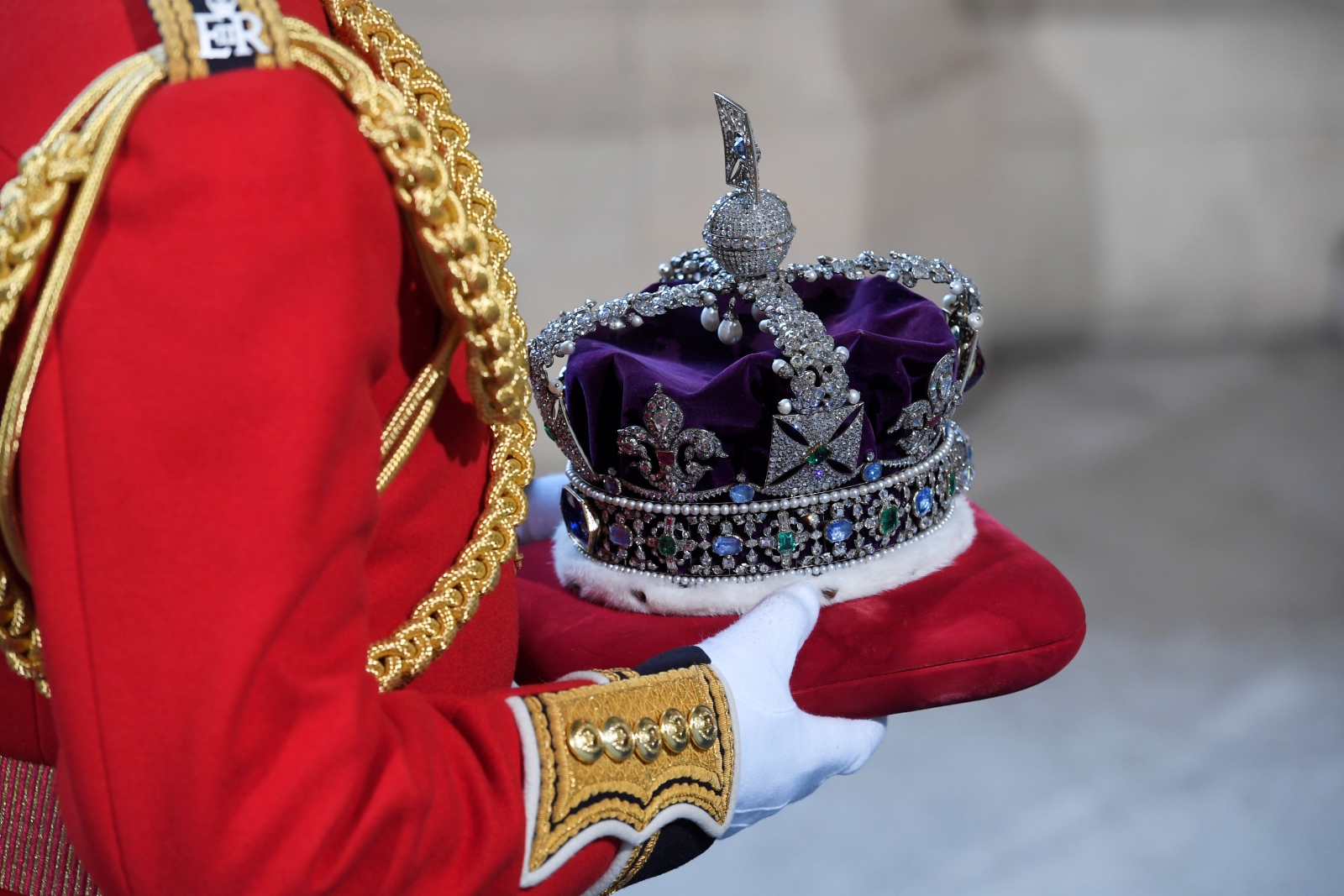 Crown Jewels were hidden in a biscuit tin underground at Windsor Castle ...