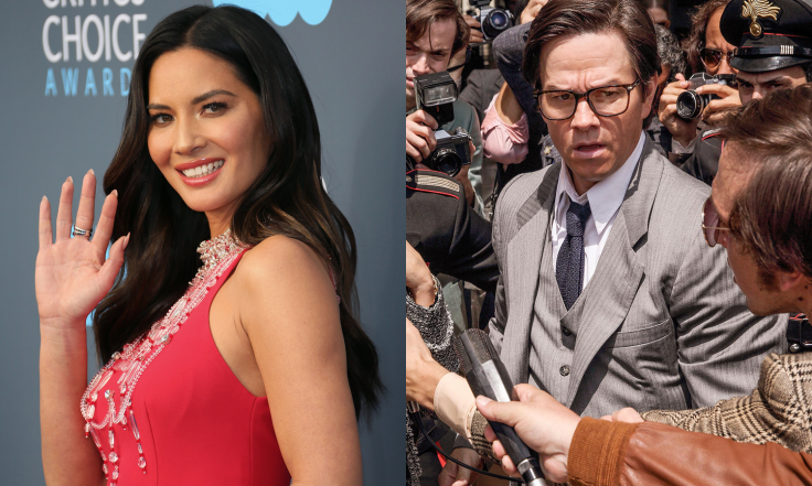 Olivia Munn Mark Wahlberg