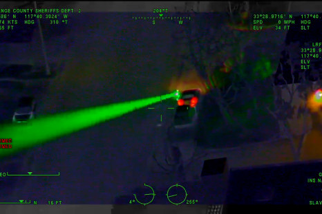Police Helicopter Catches Laser-Strike Suspect On Camera, Leads To Felony Arrest