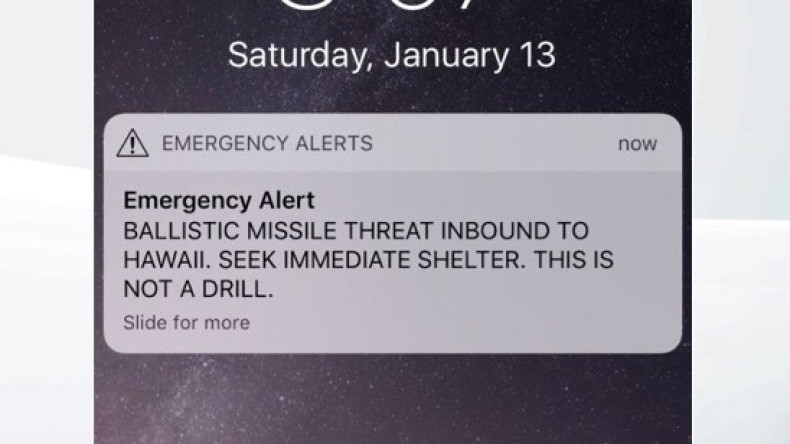 Hawaii alert
