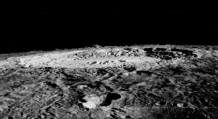 Lunar impact crater 