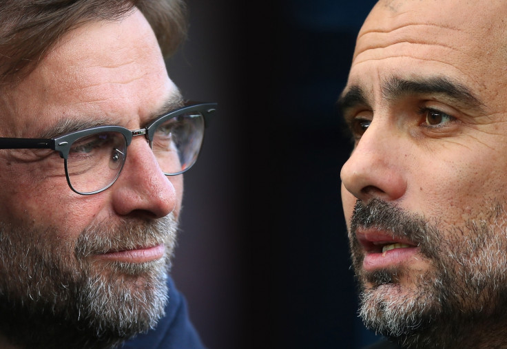 Jurgen Klopp and Pep Guardiola