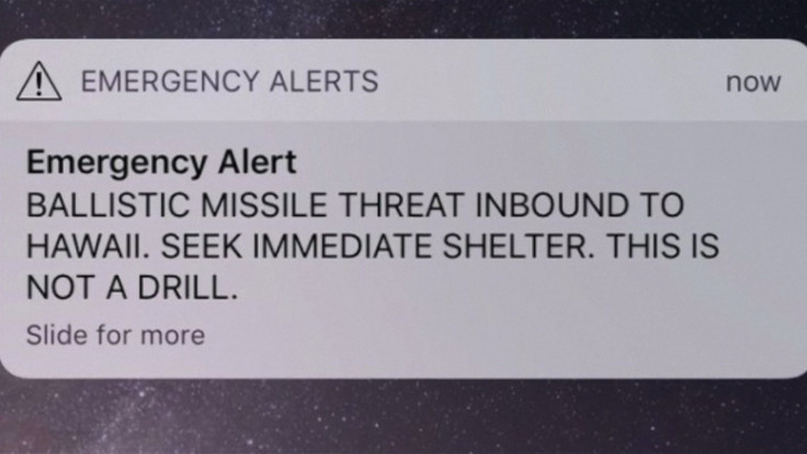 Hawaii residents fear for life as missile alert message is mistakenly sent out