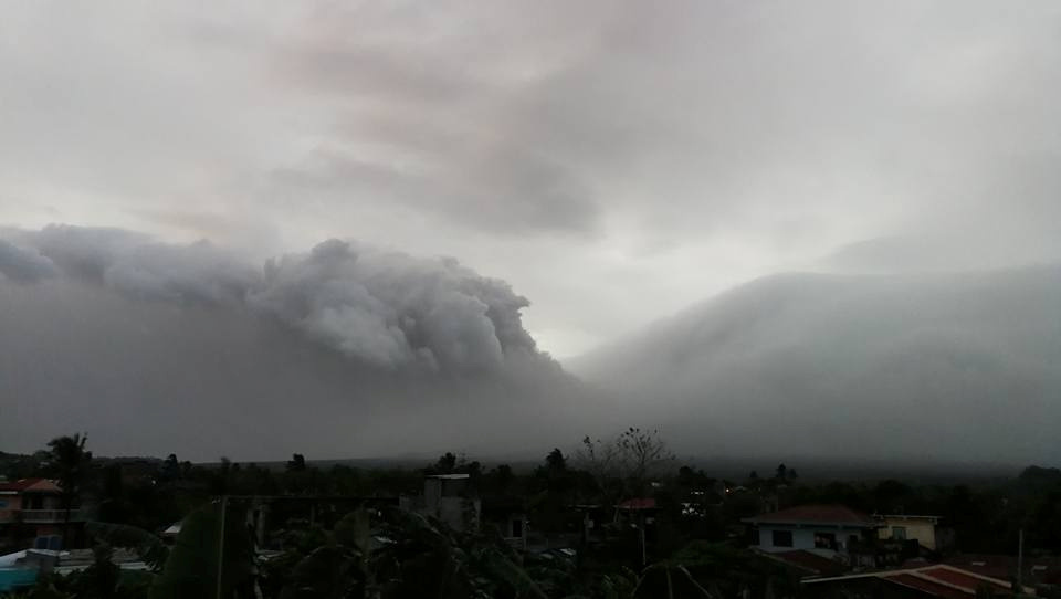 Mount Mayon Philippines volcano eruption